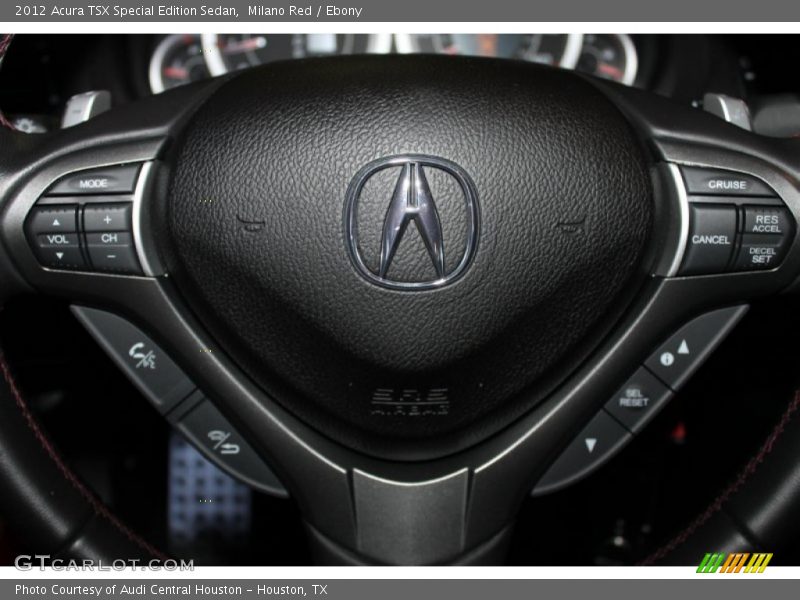 Milano Red / Ebony 2012 Acura TSX Special Edition Sedan