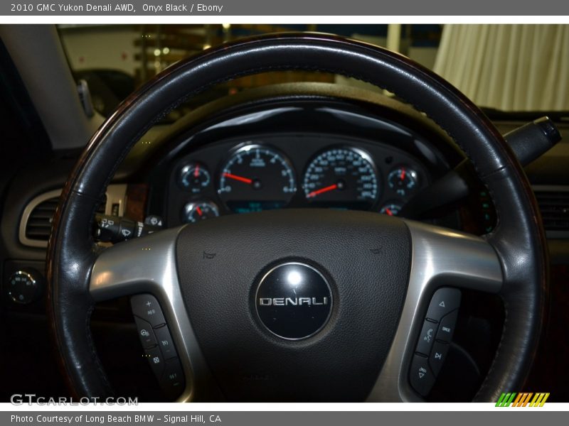 Onyx Black / Ebony 2010 GMC Yukon Denali AWD