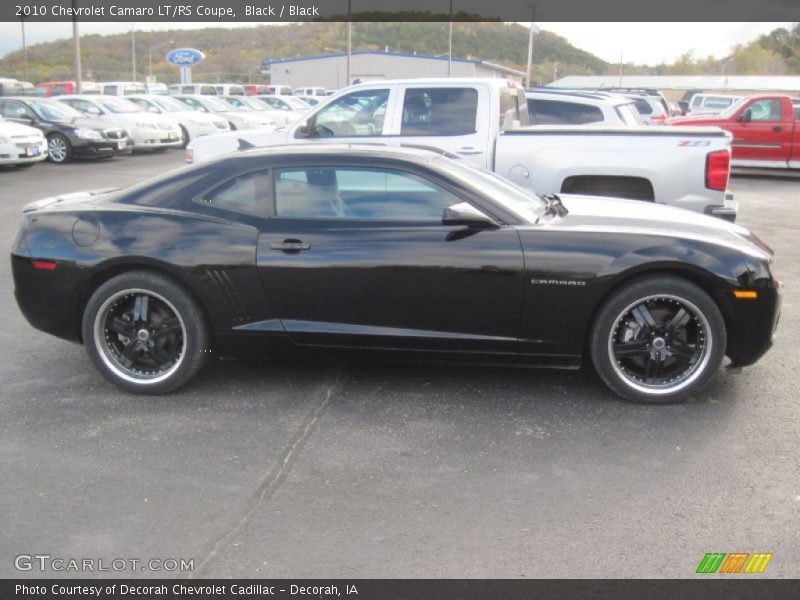 Black / Black 2010 Chevrolet Camaro LT/RS Coupe