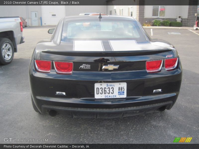 Black / Black 2010 Chevrolet Camaro LT/RS Coupe