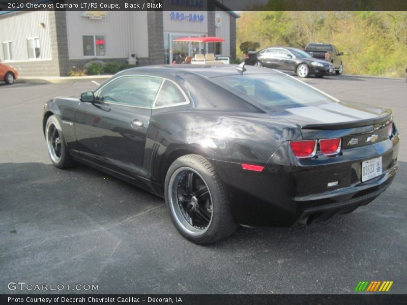 Black / Black 2010 Chevrolet Camaro LT/RS Coupe