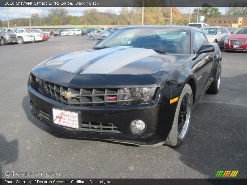Black / Black 2010 Chevrolet Camaro LT/RS Coupe