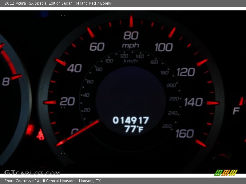 Milano Red / Ebony 2012 Acura TSX Special Edition Sedan