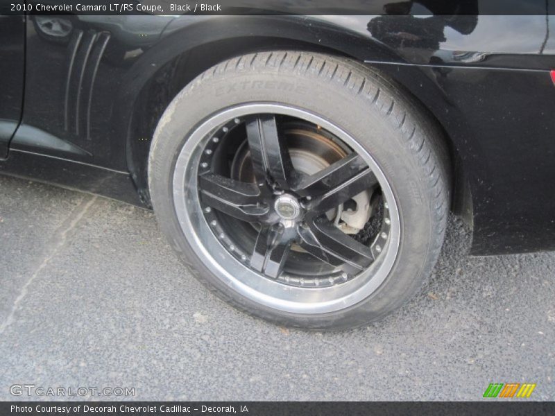 Black / Black 2010 Chevrolet Camaro LT/RS Coupe