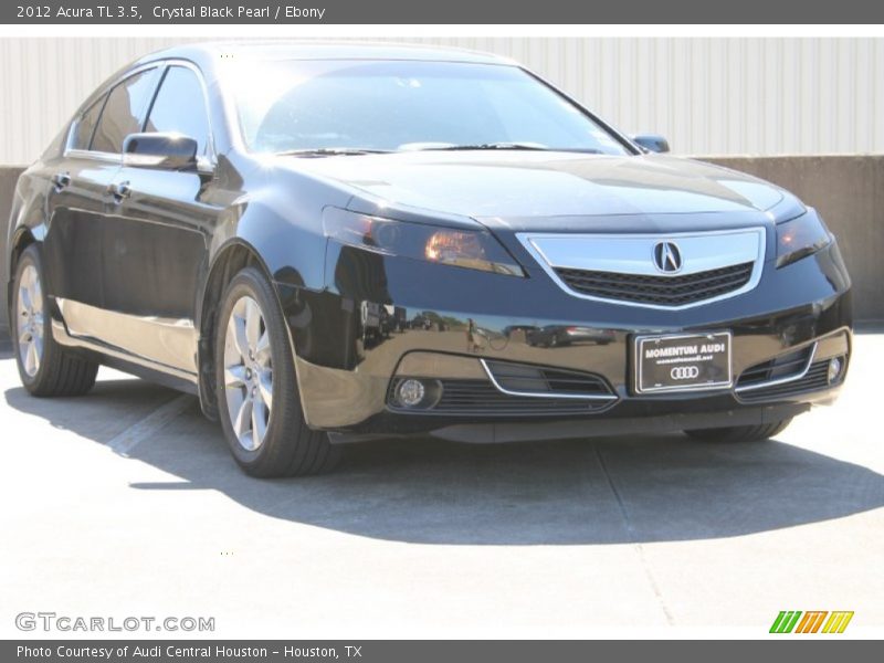Crystal Black Pearl / Ebony 2012 Acura TL 3.5