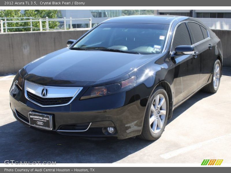 Crystal Black Pearl / Ebony 2012 Acura TL 3.5