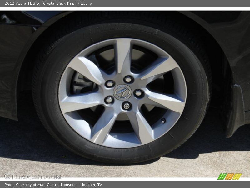 Crystal Black Pearl / Ebony 2012 Acura TL 3.5