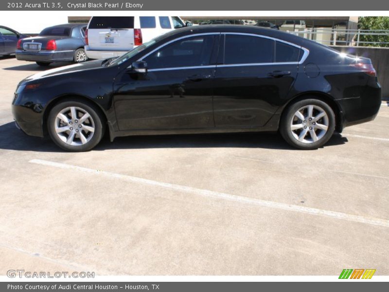 Crystal Black Pearl / Ebony 2012 Acura TL 3.5