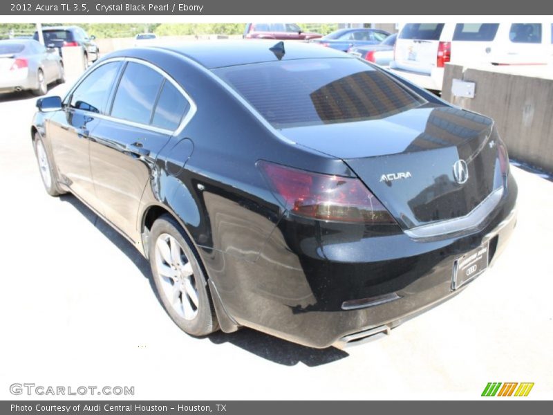 Crystal Black Pearl / Ebony 2012 Acura TL 3.5