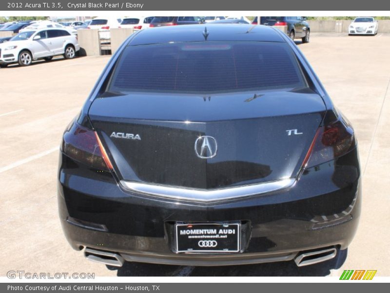 Crystal Black Pearl / Ebony 2012 Acura TL 3.5