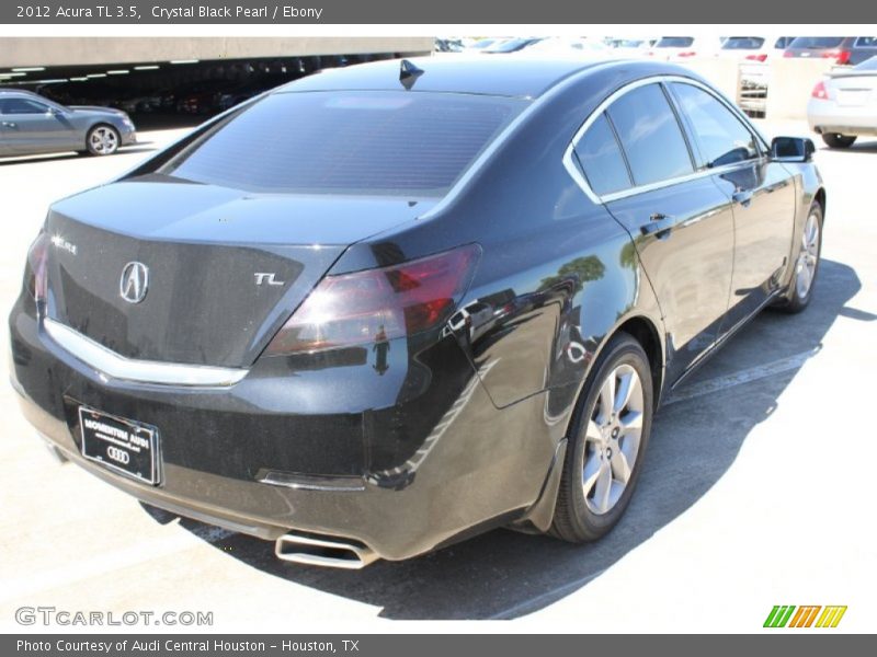 Crystal Black Pearl / Ebony 2012 Acura TL 3.5