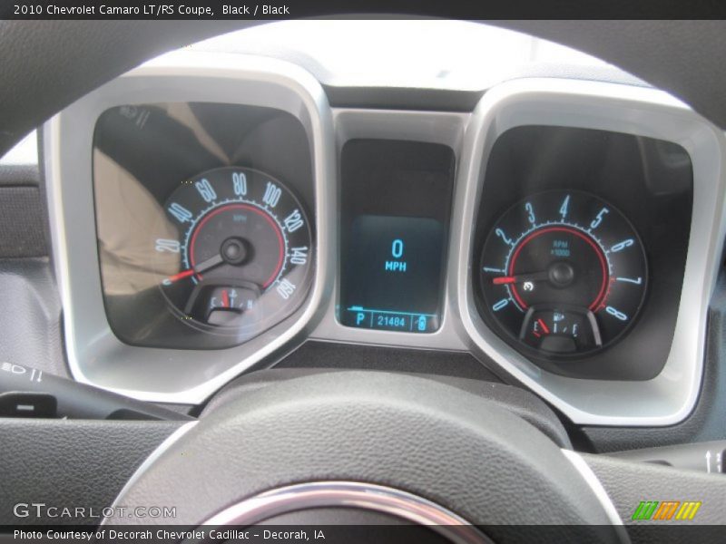 Black / Black 2010 Chevrolet Camaro LT/RS Coupe