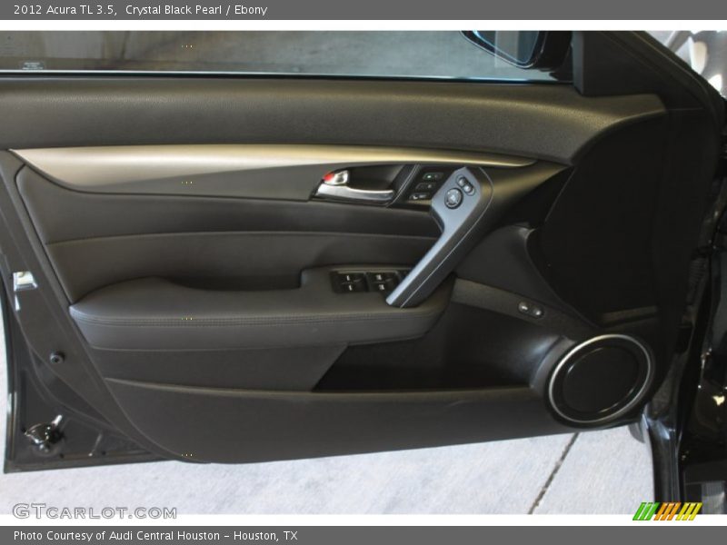 Crystal Black Pearl / Ebony 2012 Acura TL 3.5
