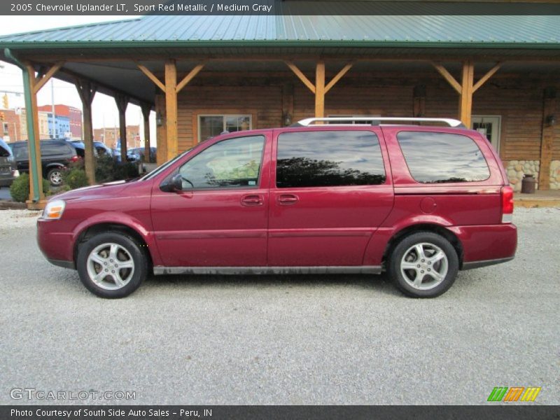 Sport Red Metallic / Medium Gray 2005 Chevrolet Uplander LT