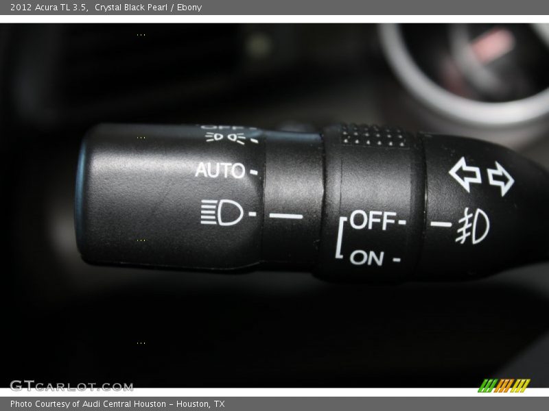 Crystal Black Pearl / Ebony 2012 Acura TL 3.5
