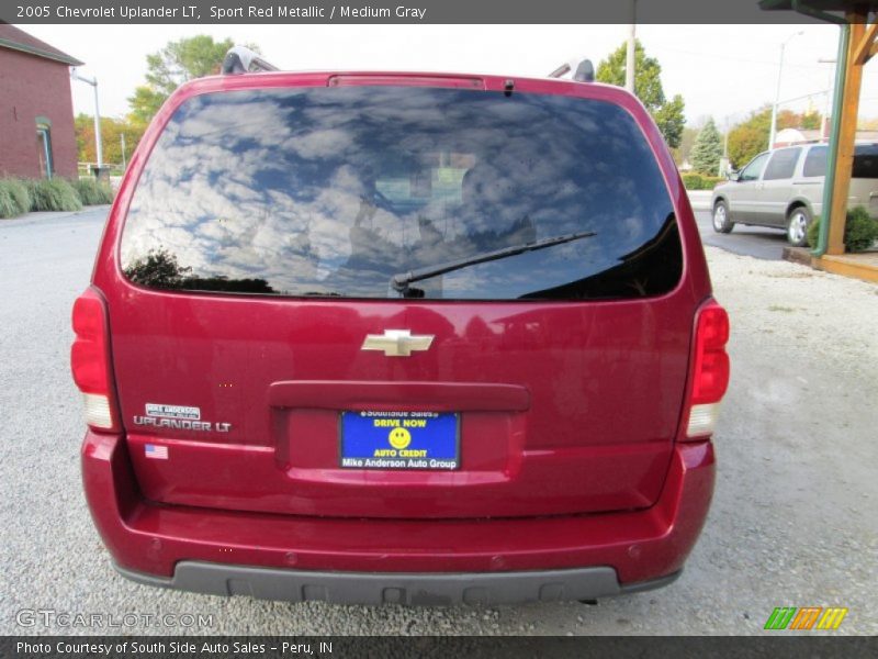 Sport Red Metallic / Medium Gray 2005 Chevrolet Uplander LT