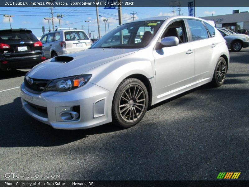 Spark Silver Metallic / Carbon Black 2011 Subaru Impreza WRX Wagon