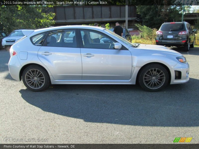 Spark Silver Metallic / Carbon Black 2011 Subaru Impreza WRX Wagon