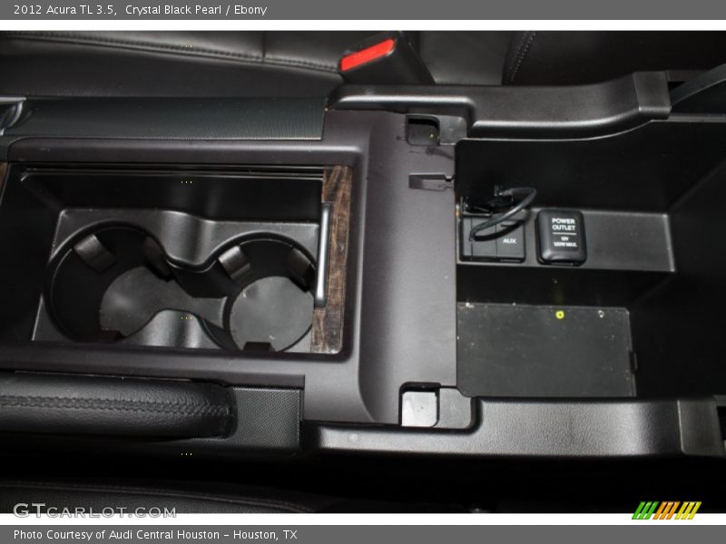 Crystal Black Pearl / Ebony 2012 Acura TL 3.5