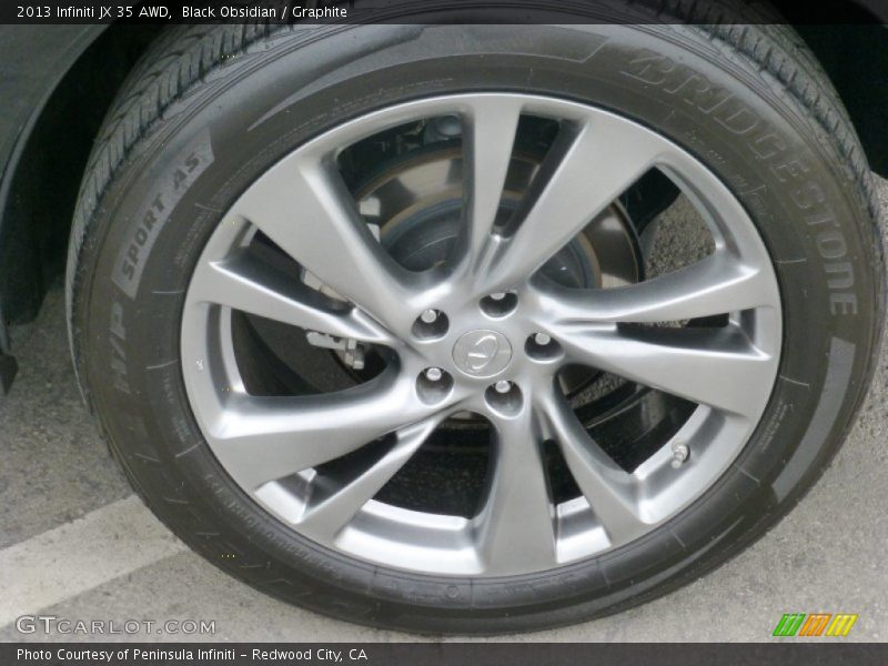 Black Obsidian / Graphite 2013 Infiniti JX 35 AWD