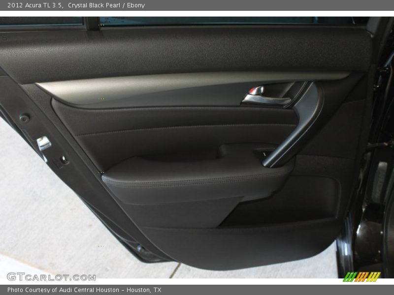 Crystal Black Pearl / Ebony 2012 Acura TL 3.5