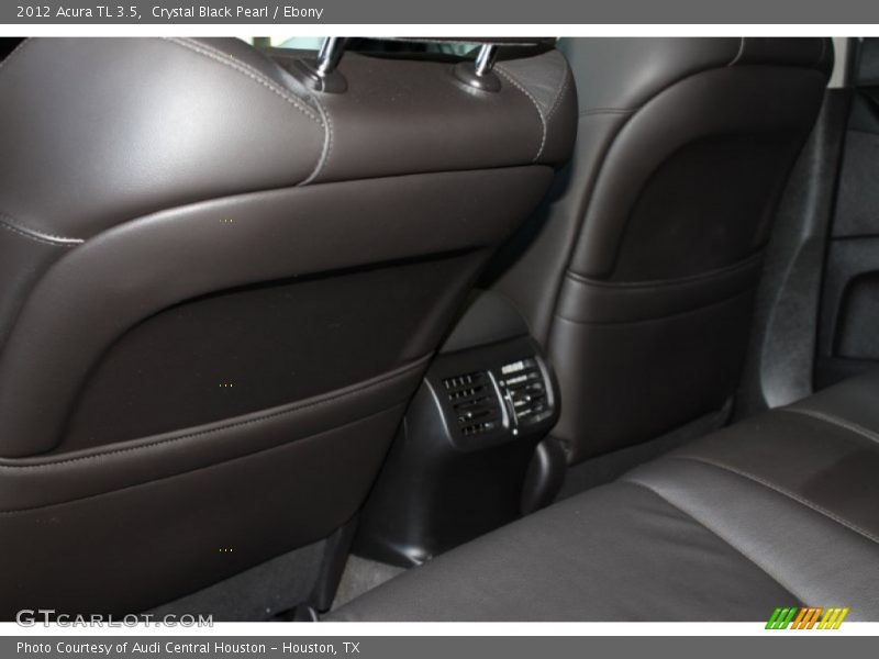 Crystal Black Pearl / Ebony 2012 Acura TL 3.5