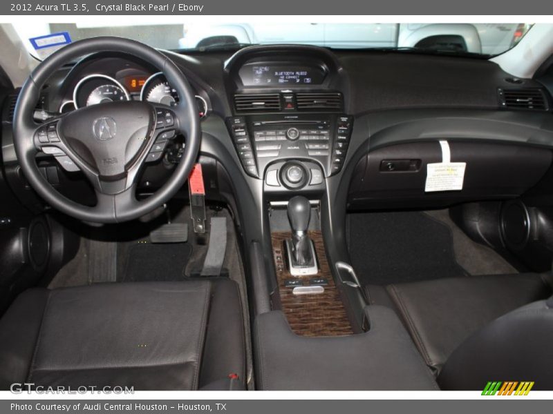 Crystal Black Pearl / Ebony 2012 Acura TL 3.5