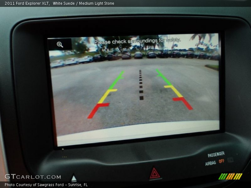 White Suede / Medium Light Stone 2011 Ford Explorer XLT