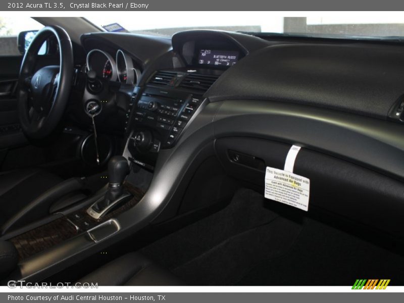 Crystal Black Pearl / Ebony 2012 Acura TL 3.5