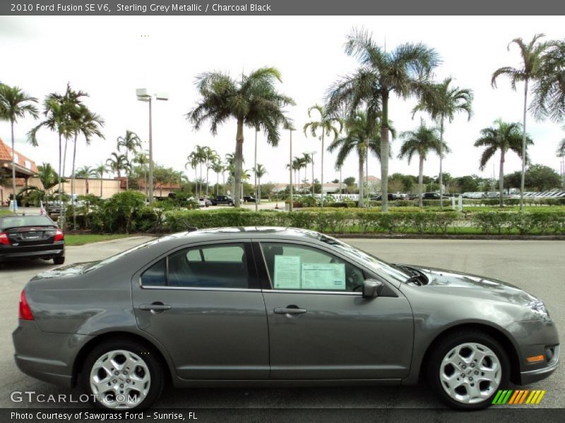 Sterling Grey Metallic / Charcoal Black 2010 Ford Fusion SE V6