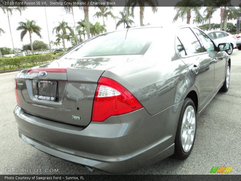 Sterling Grey Metallic / Charcoal Black 2010 Ford Fusion SE V6