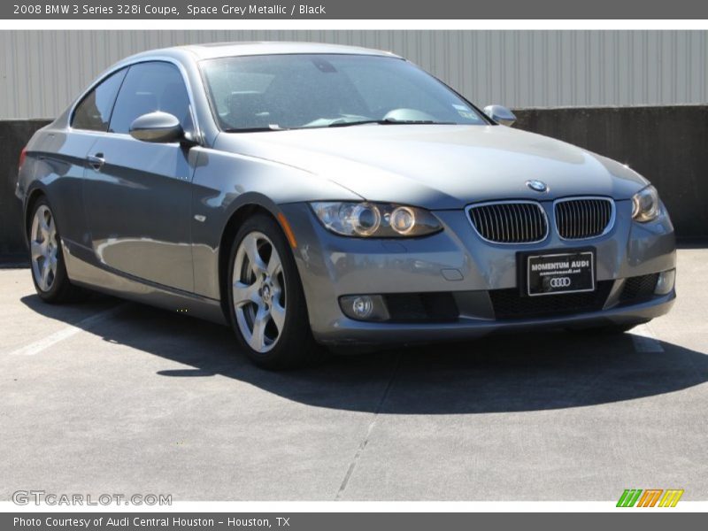 Space Grey Metallic / Black 2008 BMW 3 Series 328i Coupe