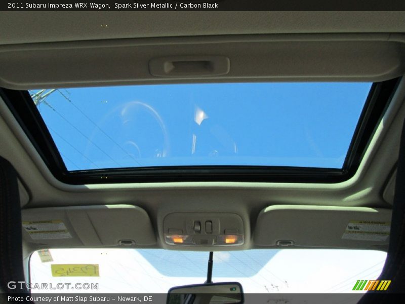 Spark Silver Metallic / Carbon Black 2011 Subaru Impreza WRX Wagon