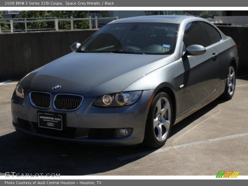 Space Grey Metallic / Black 2008 BMW 3 Series 328i Coupe