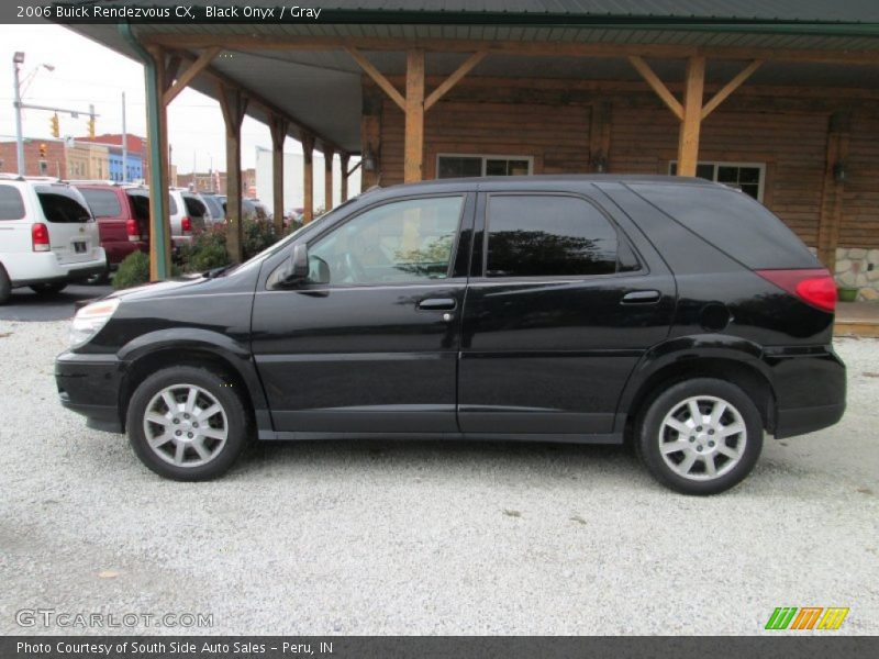 Black Onyx / Gray 2006 Buick Rendezvous CX