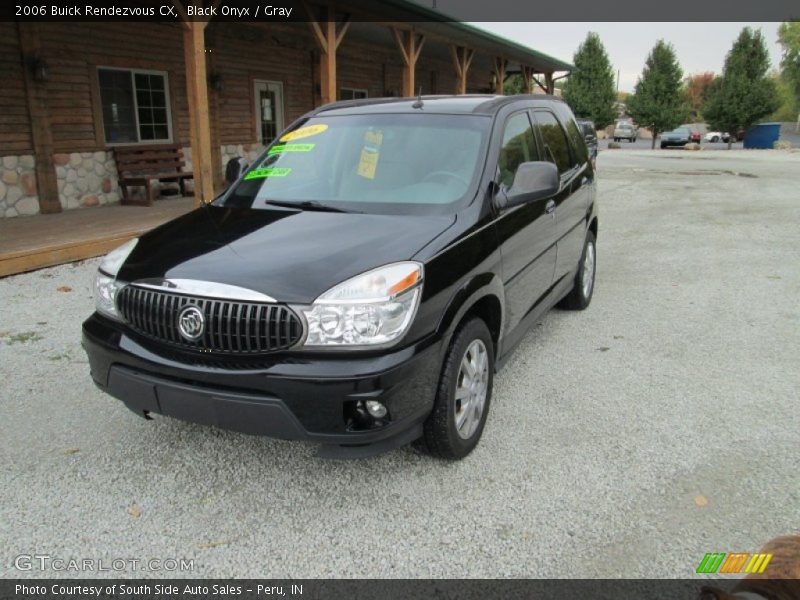 Black Onyx / Gray 2006 Buick Rendezvous CX