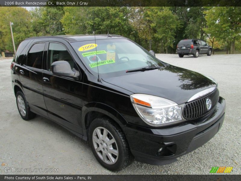Black Onyx / Gray 2006 Buick Rendezvous CX