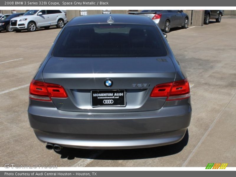 Space Grey Metallic / Black 2008 BMW 3 Series 328i Coupe