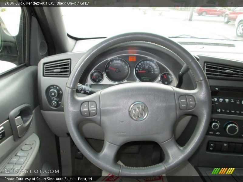 Black Onyx / Gray 2006 Buick Rendezvous CX