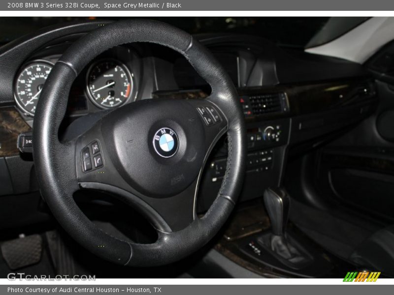 Space Grey Metallic / Black 2008 BMW 3 Series 328i Coupe