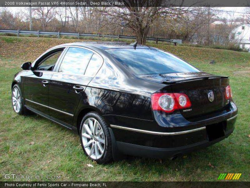 Deep Black / Black 2008 Volkswagen Passat VR6 4Motion Sedan