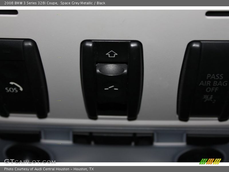 Space Grey Metallic / Black 2008 BMW 3 Series 328i Coupe