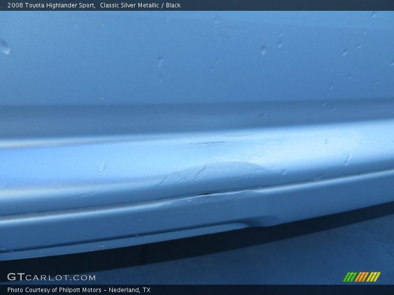 Classic Silver Metallic / Black 2008 Toyota Highlander Sport