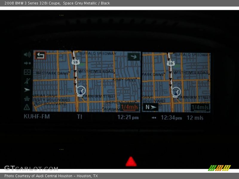 Space Grey Metallic / Black 2008 BMW 3 Series 328i Coupe