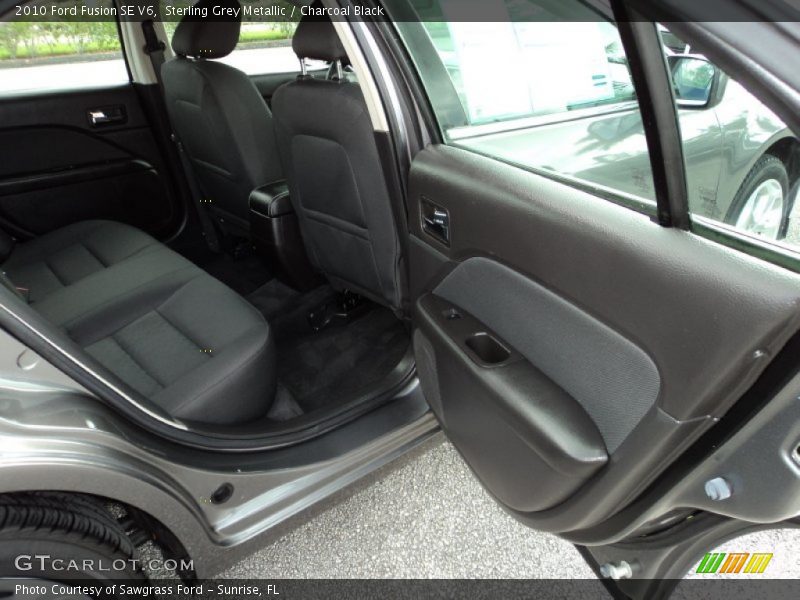 Sterling Grey Metallic / Charcoal Black 2010 Ford Fusion SE V6