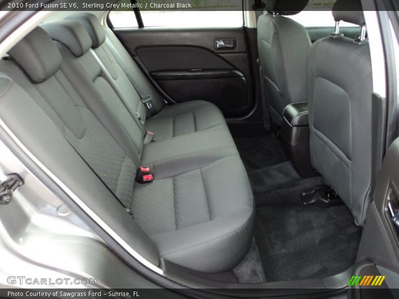 Sterling Grey Metallic / Charcoal Black 2010 Ford Fusion SE V6
