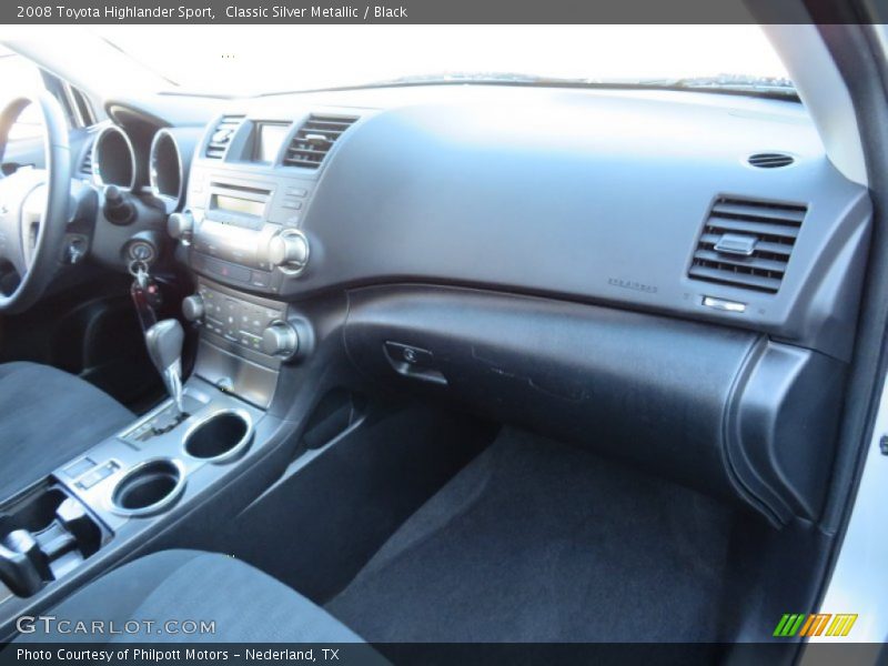 Classic Silver Metallic / Black 2008 Toyota Highlander Sport