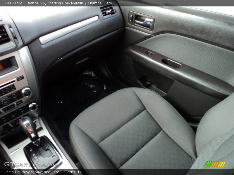 Sterling Grey Metallic / Charcoal Black 2010 Ford Fusion SE V6