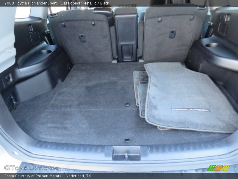 Classic Silver Metallic / Black 2008 Toyota Highlander Sport