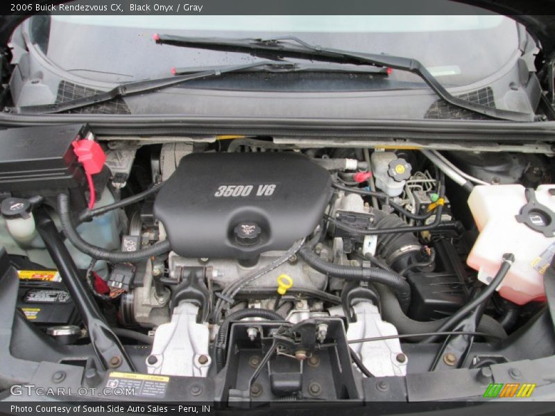 Black Onyx / Gray 2006 Buick Rendezvous CX